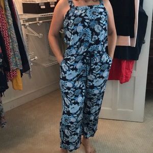 Floral Jump suit